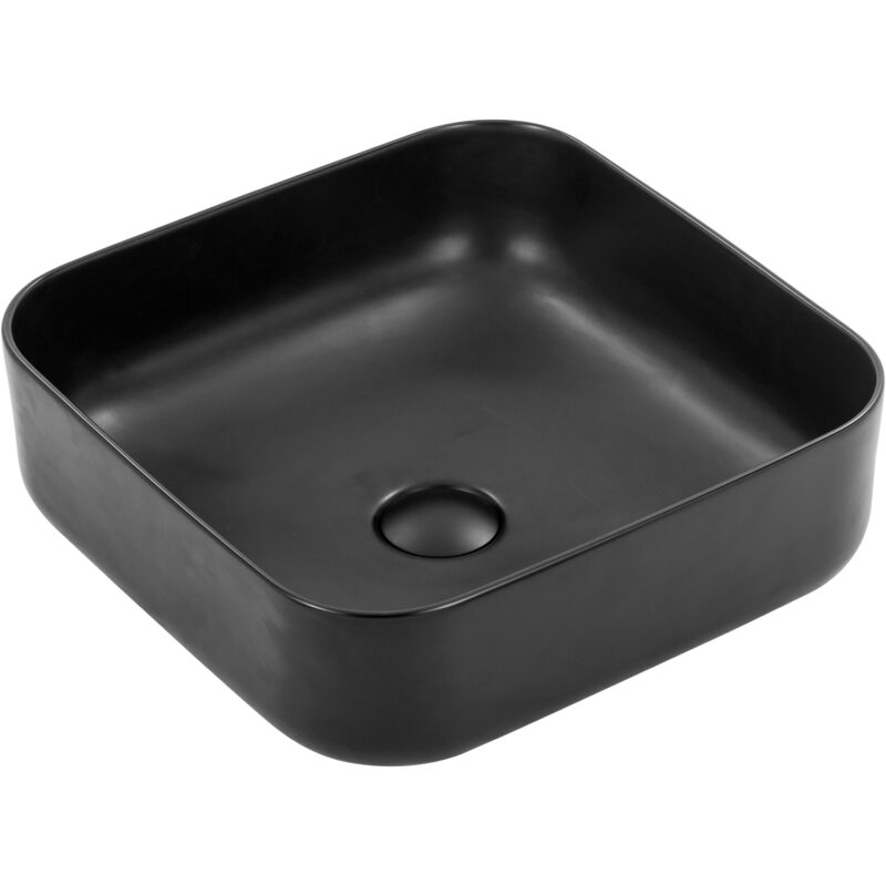 CUBA DE APOIO QUADRADA MV31 38×38 PRETO FOSCO