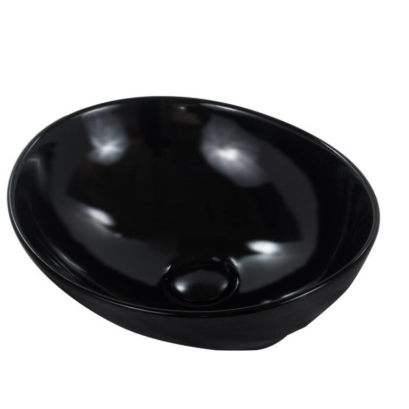 MOVEL: CUBA DE APOIO OVAL REF01 41×33 PRETA