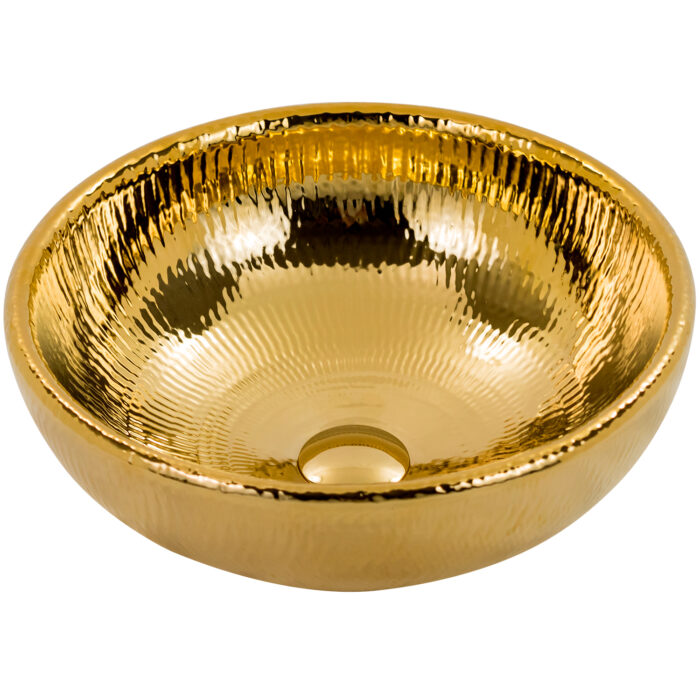 Cuba de Apoio Redonda MV38 40×40 Gold Dourado