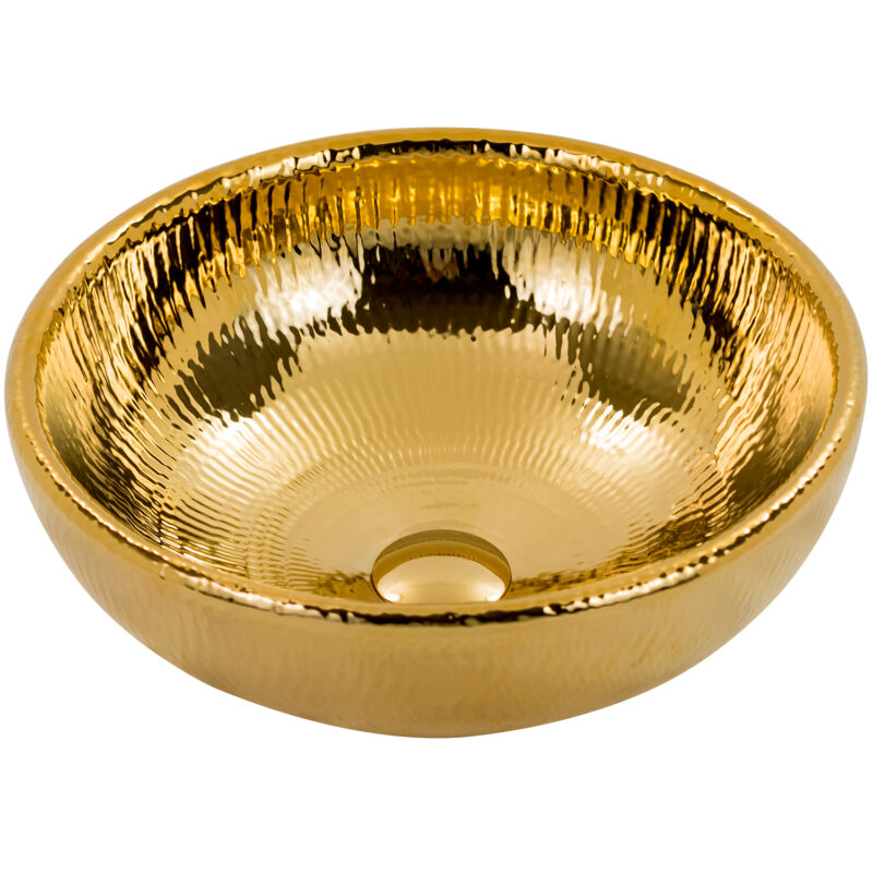 Cuba de Apoio Redonda MV38 40×40 Gold Dourado