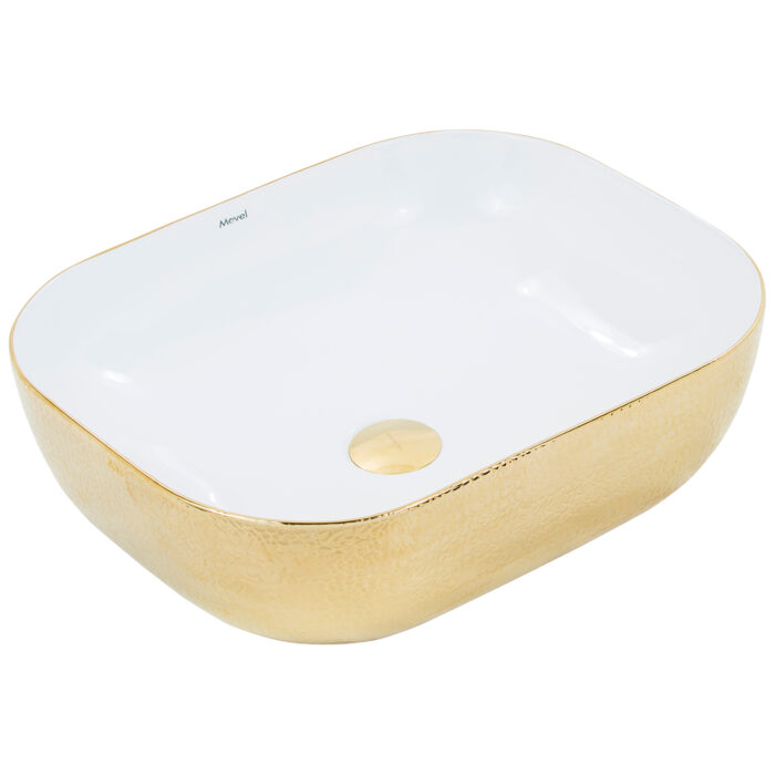 CUBA DE APOIO RETANGULAR MV32 50×40 GOLD DOURADA