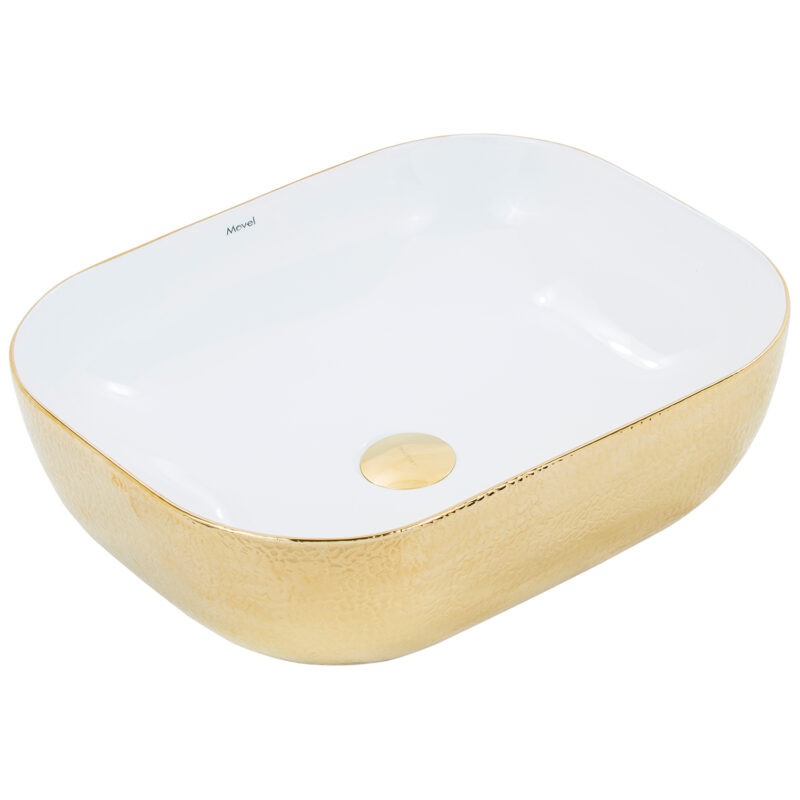 CUBA DE APOIO RETANGULAR MV32 50×40 GOLD DOURADA