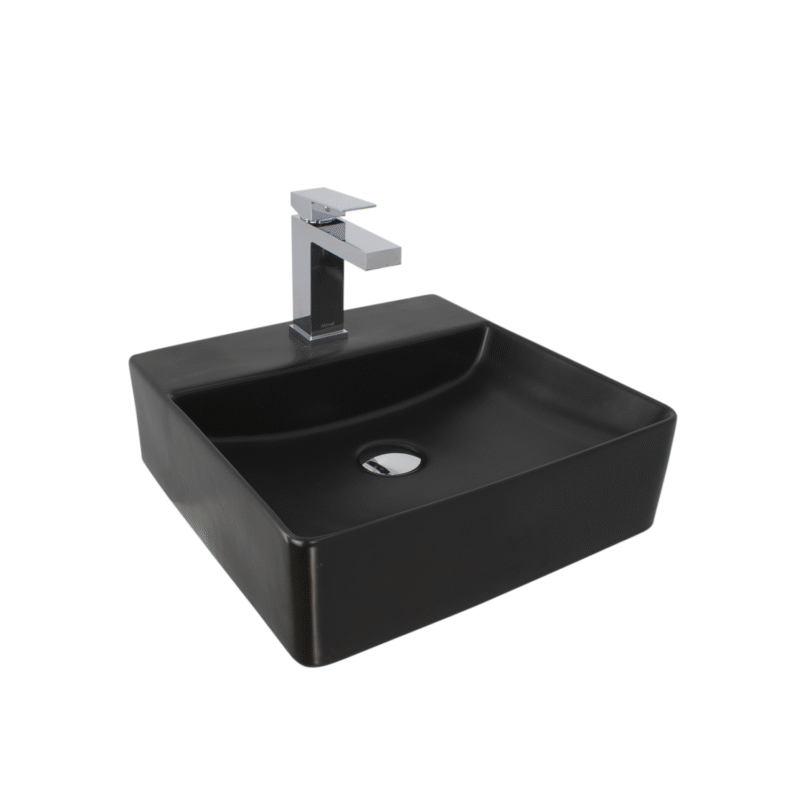 CUBA DE APOIO QUADRADA MV47 42×42 PRETO FOSCO