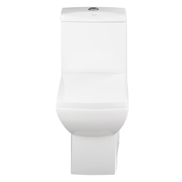 VASO SATÁRIO CAIXA ACOPLADA QUADRADO PRISMA BRANCO - Imagem 3
