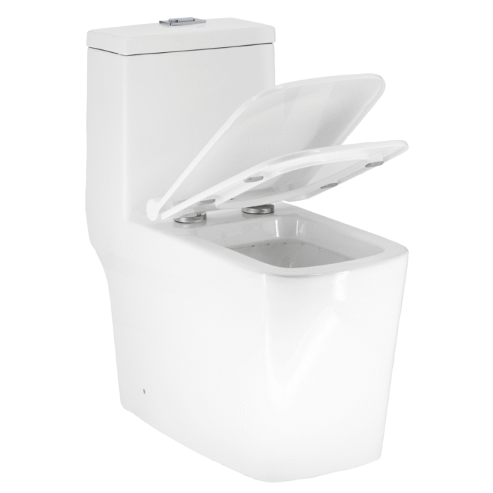 VASO SANITÁRIO CAIXA ACOPLADA QUADRADO LUX BRANCO - Imagem 3
