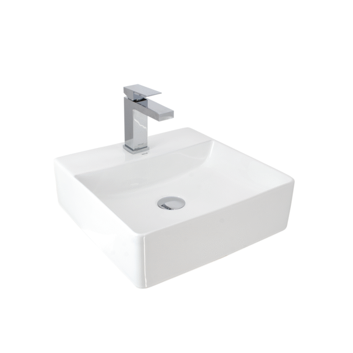 CUBA DE APOIO QUADRADA MV47 42×42 BRANCO