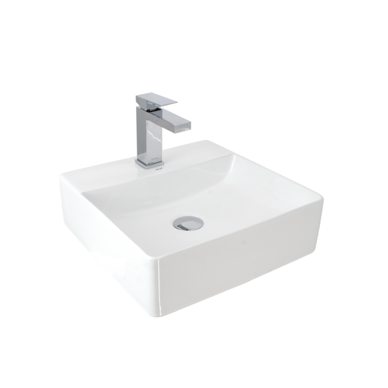 CUBA DE APOIO QUADRADA MV47 42×42 BRANCO