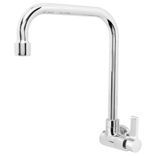 Pevilon Torneira Ravena de Parede para Cozinha Cano 5/8" Arejador Fixo 1/4 de Volta M18