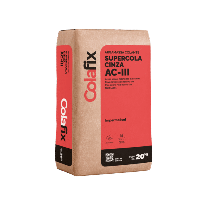 SUPERCOLA AC – III CINZA