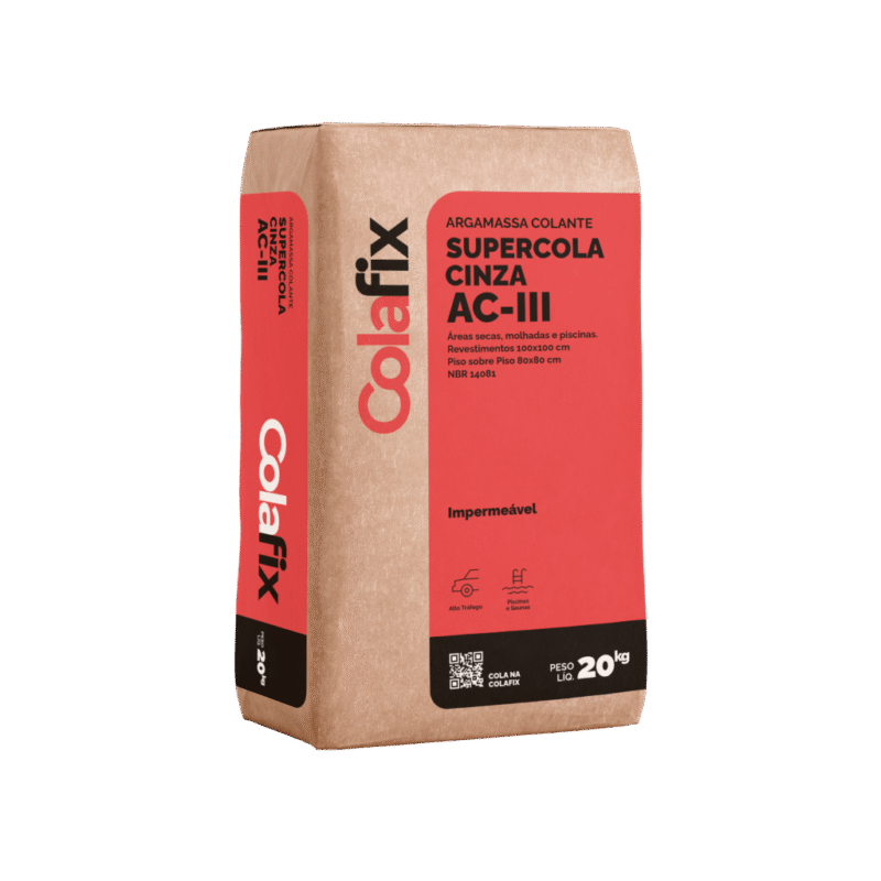 SUPERCOLA AC – III CINZA