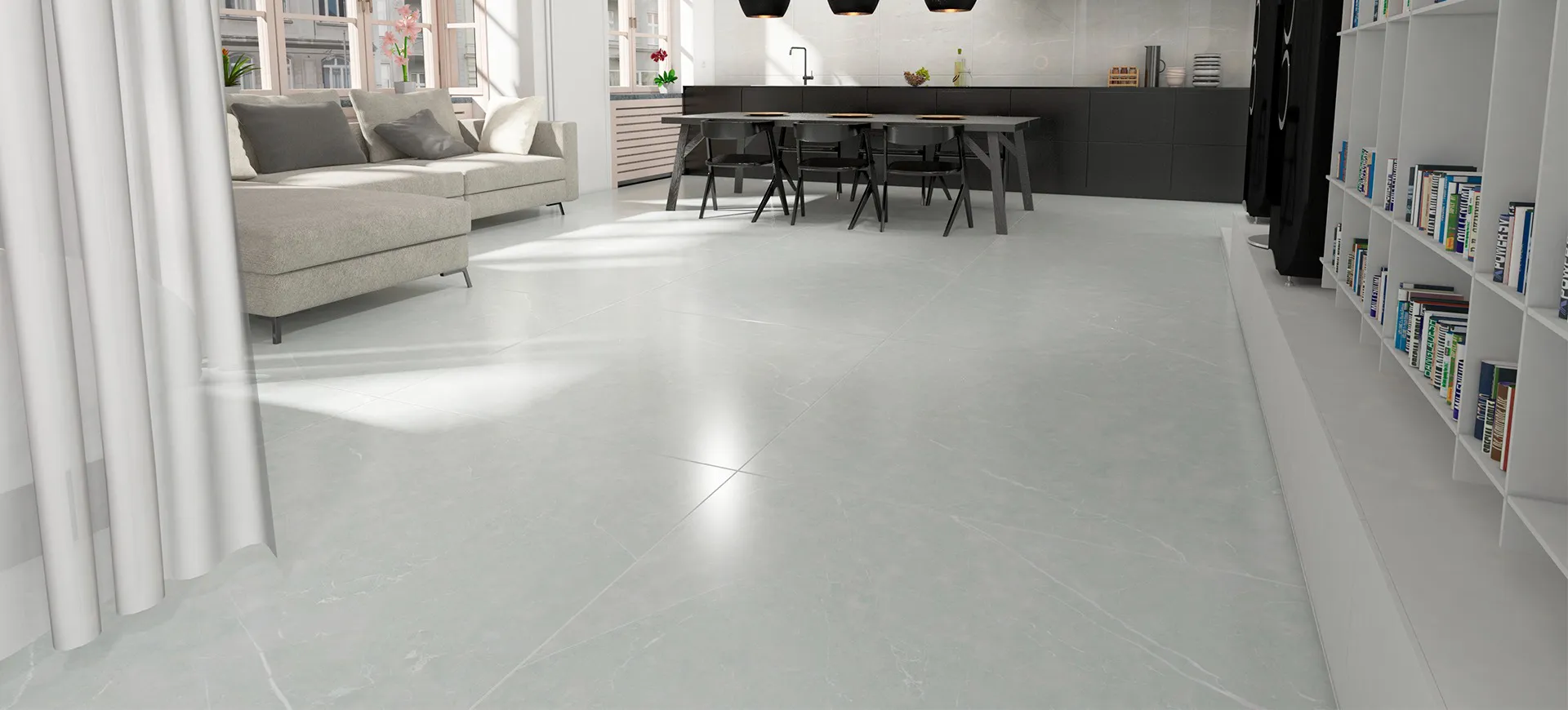 PORCELANATO DELTA VENATO OFF WHITE - Imagem 3