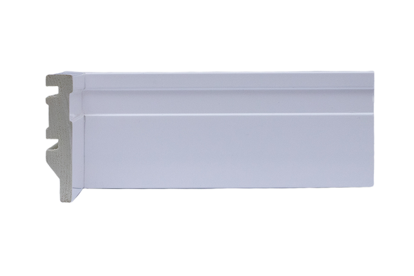 GRADDUS RODAPÉ DE POLIESTIRENO FRISADO 7CM